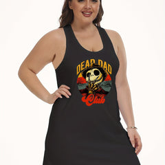 Halloween Grim Reaper Print Nightdress