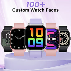 LAXASFIT 5 Smartwatch Fitness Tracker Call & Text Alerts 100 Sports Modes