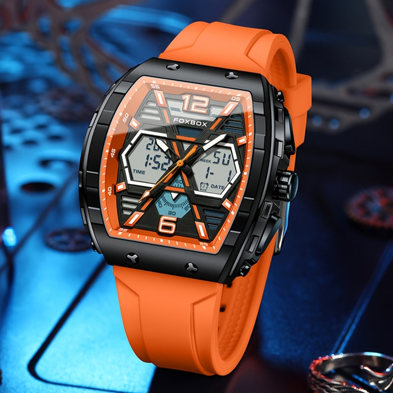 Women's Sport Chronograph Wristwatch Quartz Waterproof Watch