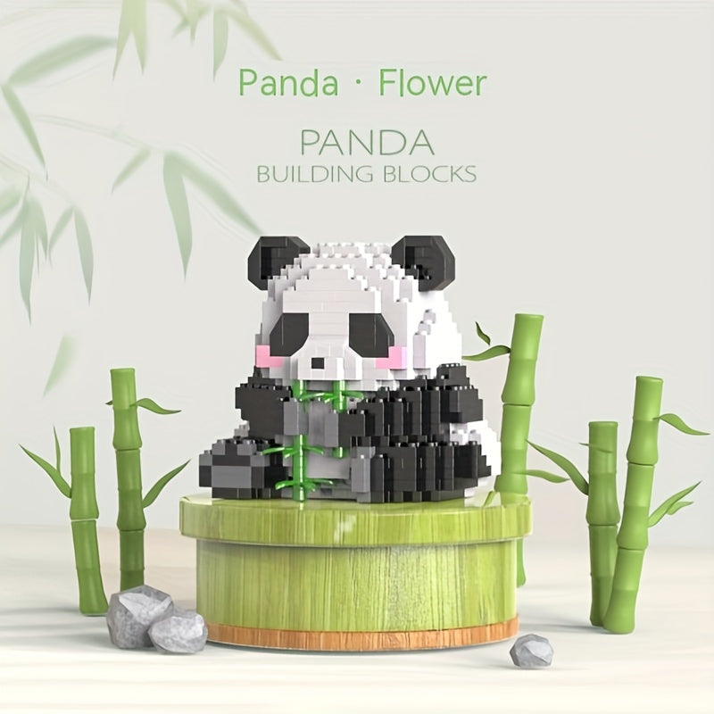 Panda Building Blocks Christmas Gift Birthday Gift Panda Assembled Toys