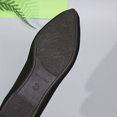 Women's Pointed Toe Flat Shoes Geometric Slip On Ballet Flats