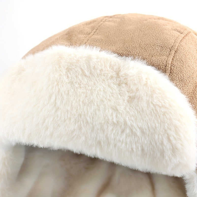 Kids Thick Warm Hat Outdoor Coldproof Hat
