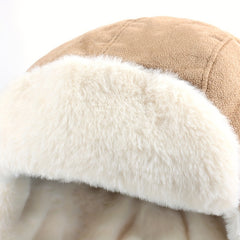 Kids Thick Warm Hat Outdoor Coldproof Hat
