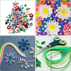 900 Strips Multicolor Quilling Paper Set 15-35-21 Inches Long Quilling Strip 3.5