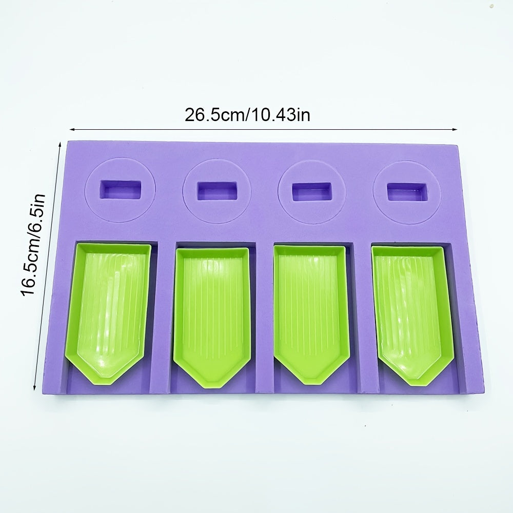 Foam Purple Diamond Painting Tool Tray Plate Organizer
