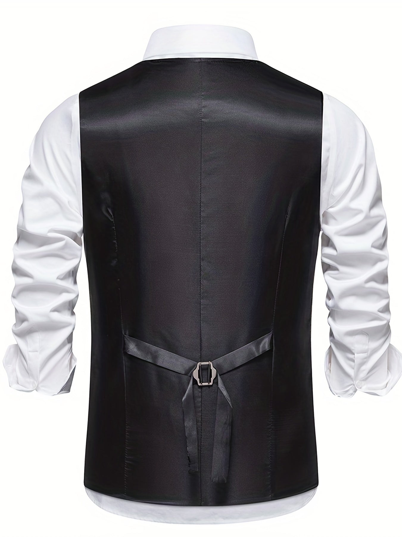 Classic Herringbone Suit Vest Men Wedding Party