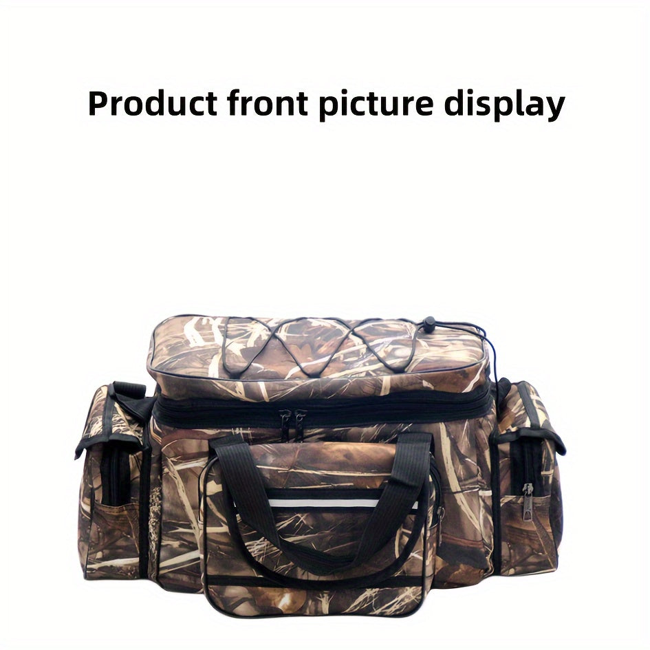 Large Capacity Fishing Tackle Bag Multifunctional Storage Bag
