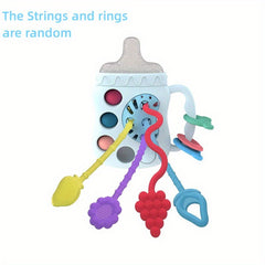 Baby Finger Pull String Toy Early Education Montessori Toy For Toddlers