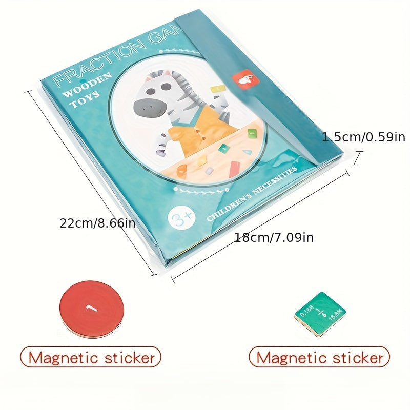 Magnetic Math Toy Workbook, Addition & Subtraction Shapes Puzzle