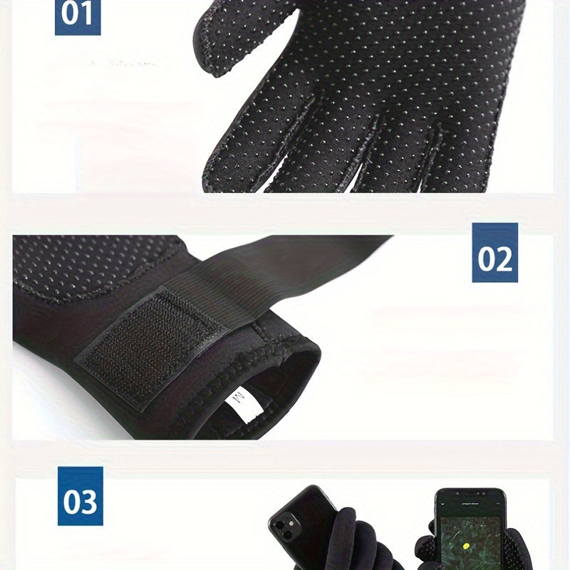 3mm Diving Gloves Anti Slip Fishing Cycling Gloves