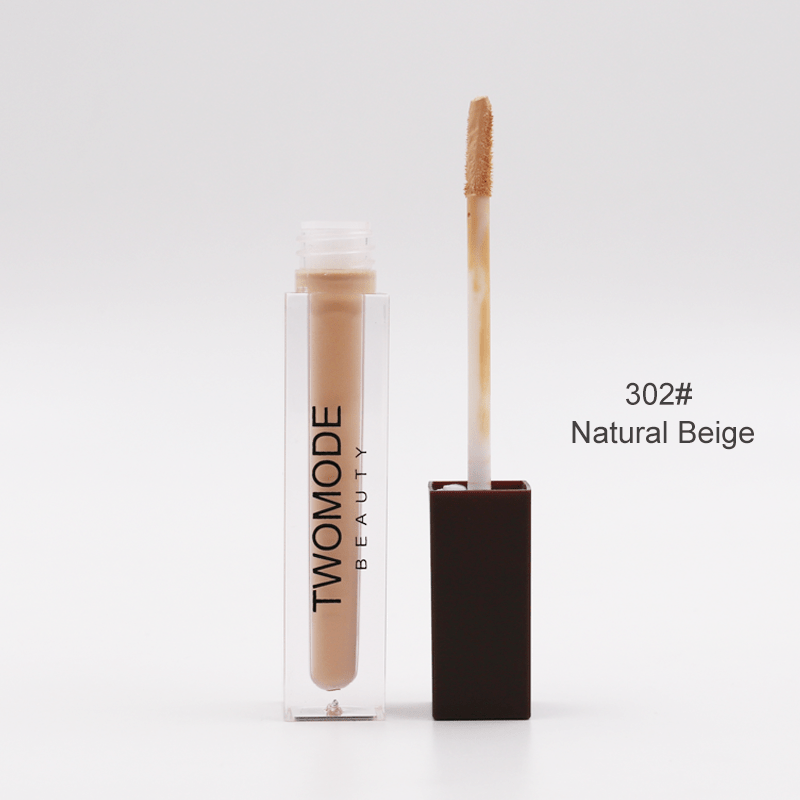 TWOMODE Liquid Concealer Waterproof Long Lasting Flawless Coverage Natural