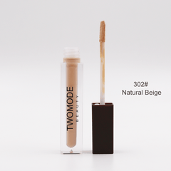 TWOMODE Liquid Concealer Waterproof Long Lasting Flawless Coverage Natural