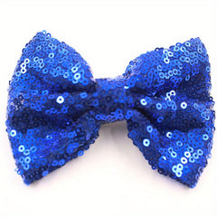 Cartoon Sequin Bow Hair Clips Hair Accessories Holiday Gift For Girls