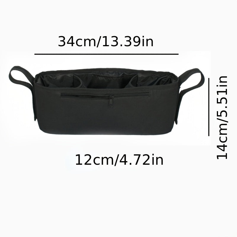 Stroller Organizer Bag for Baby Carriage Pram Buggy Cart Storage Bottle Bags