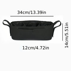 Stroller Organizer Bag for Baby Carriage Pram Buggy Cart Storage Bottle Bags