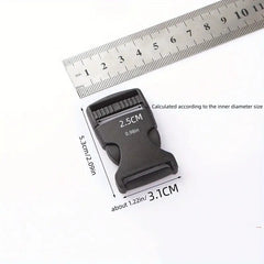 4pcs Dual Adjustable No Seam Clip Snaps Nylon Strap Plastic Buckle