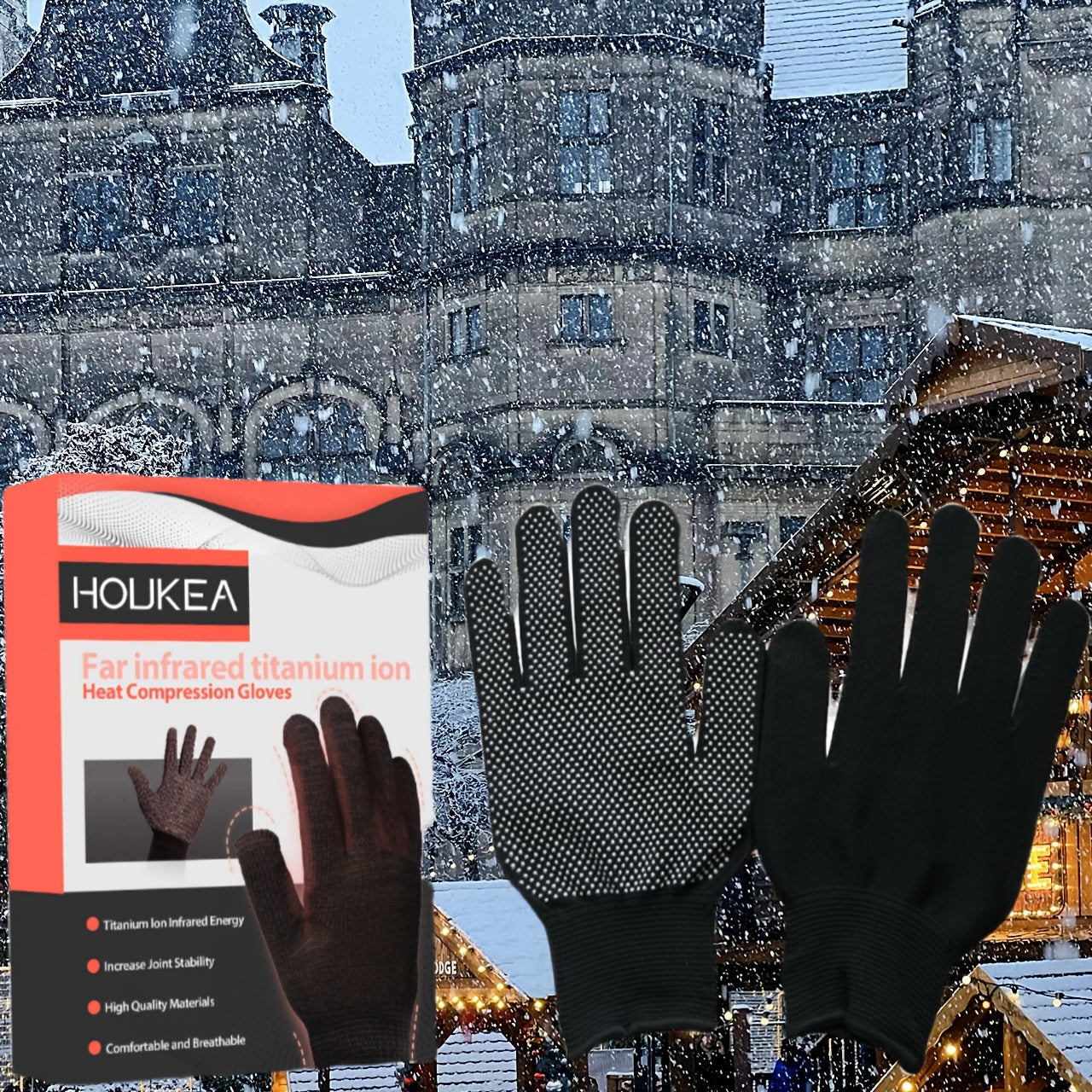 Winter Warm Unisex Gloves for Outdoor Activities