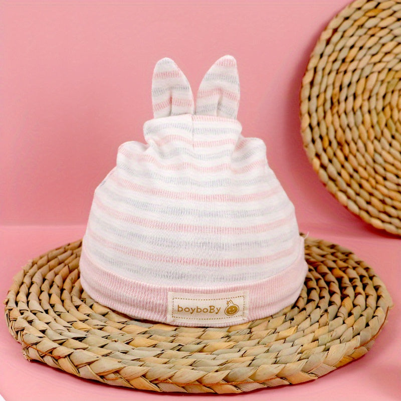 Cartoon Knit Baby Hat Thin Spring Autumn Fetal Hat