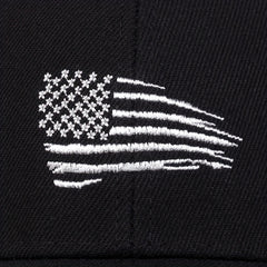 Flag Embroidery Baseball Cap Adjustable Dad Hat Lightweight Sun Hats
