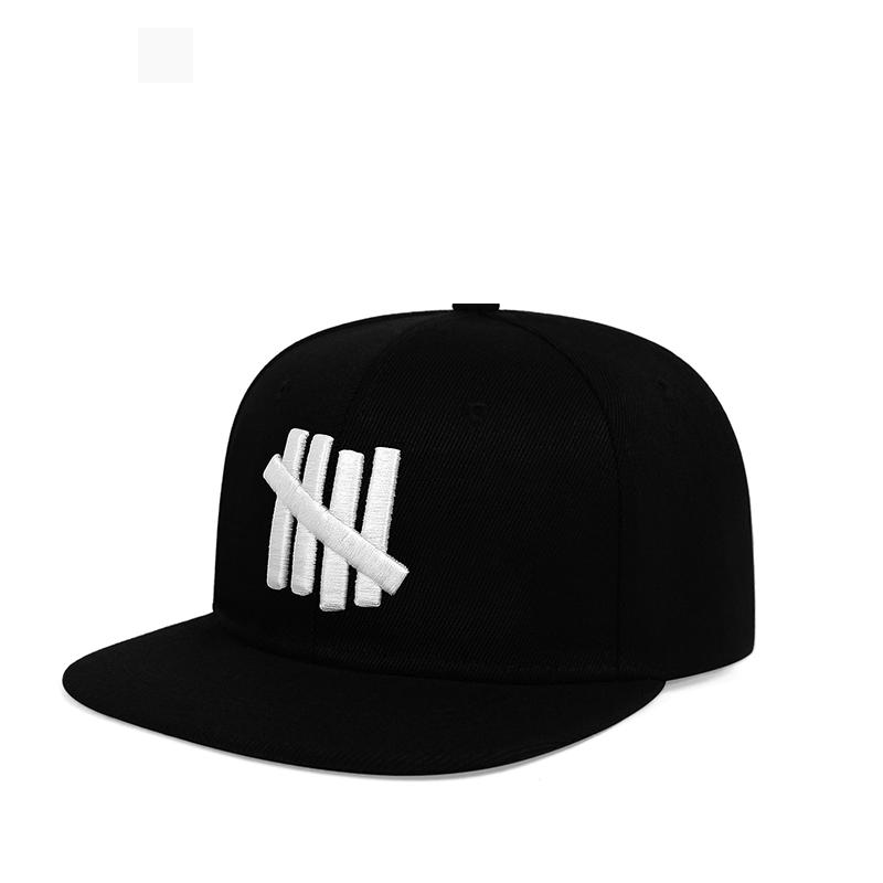 Unisex Sunshade Five Stripe Baseball Cap for Outdoor Sport