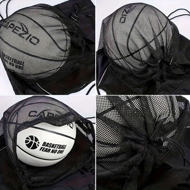 Large Capacity Drawstring Backpack Portable Gym Bag
