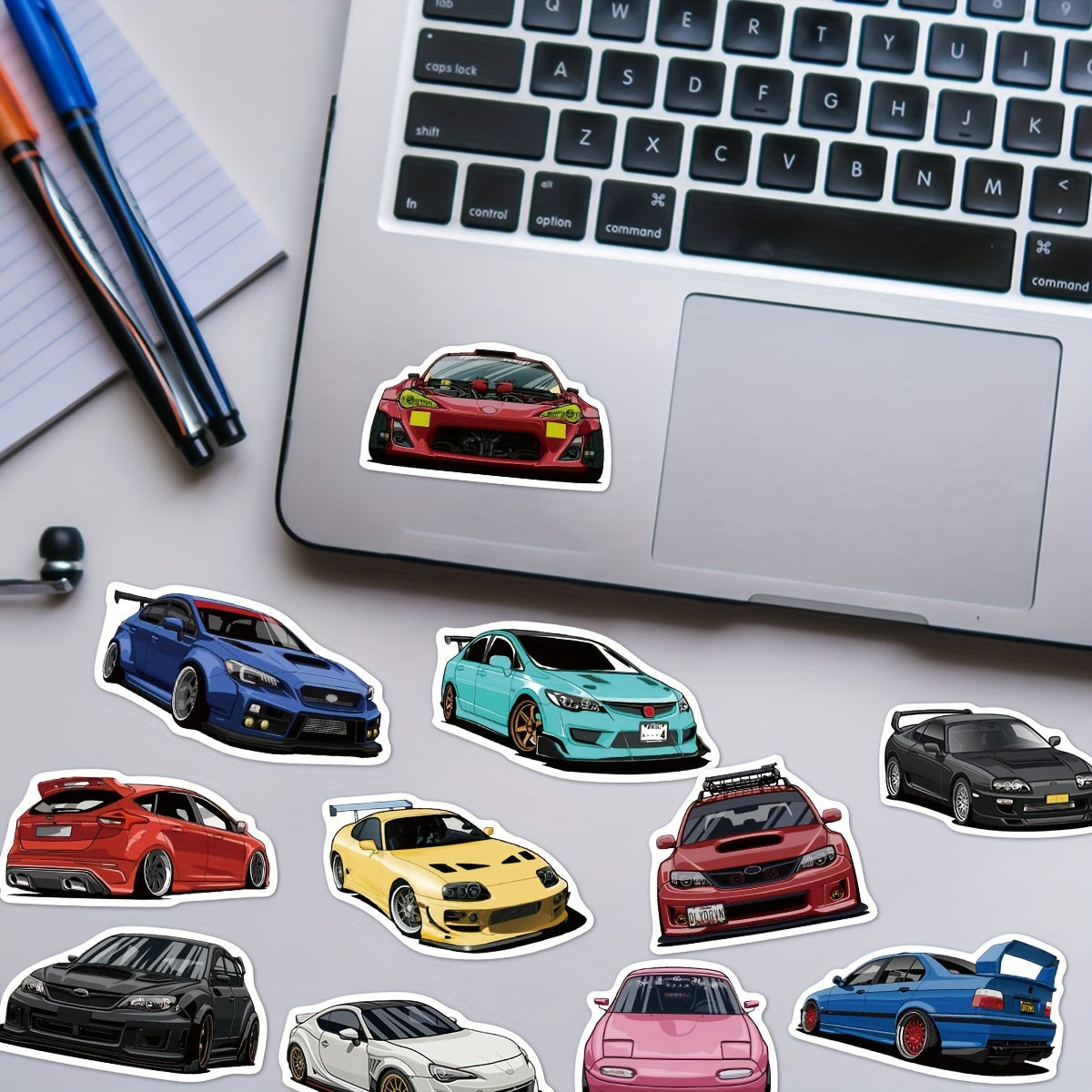 100pcs Creative Diy Waterproof Car, Phone, Notebook, Water Cup Stickers
