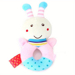 Baby Animal Hand Rattle Plush Toy