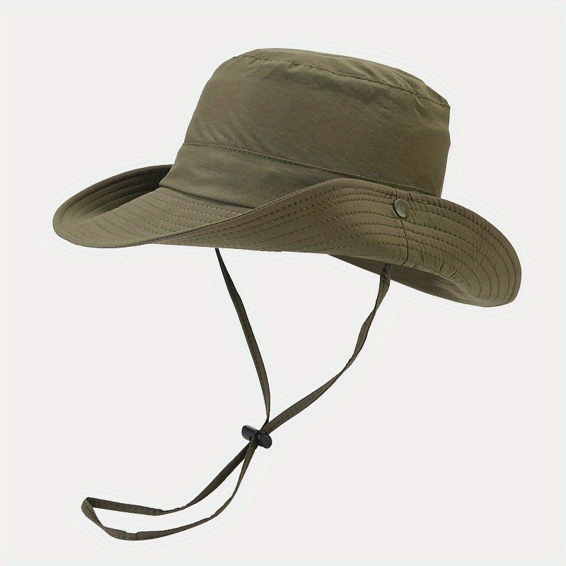 Unisex Sunshade Bucket Hat Quick Dry Sun Hat for Outdoor Travel