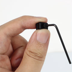 Bow Cable Fastener Clip Reduce Vibration Easy Install Aluminum Alloy