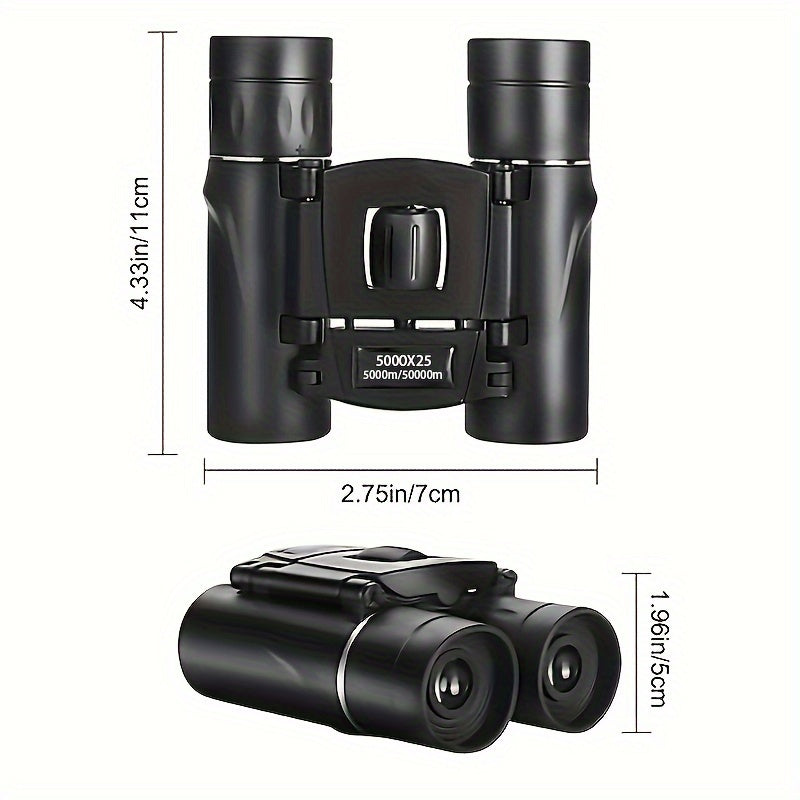 Mini Portable High Magnification Binoculars HD Lenses
