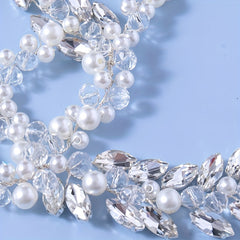 Rhinestone Crystal Bridal Head Piece Jewelry Wedding Hair Accessories