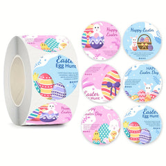 500pcs Cartoon Easter Reward Stickers Self-adhesive Label Sealing Stickers