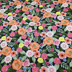 8pcs Multicolor Polka Dot Cotton Fabric Patchwork DIY Crafting