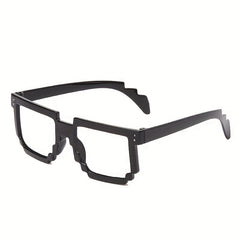 Mosaic Frame Glasses Holder Men's & Women's No Lens Glass Frame
