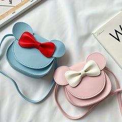 Kids PU Leather Crossbody Bag Mini Coin Purse Girls