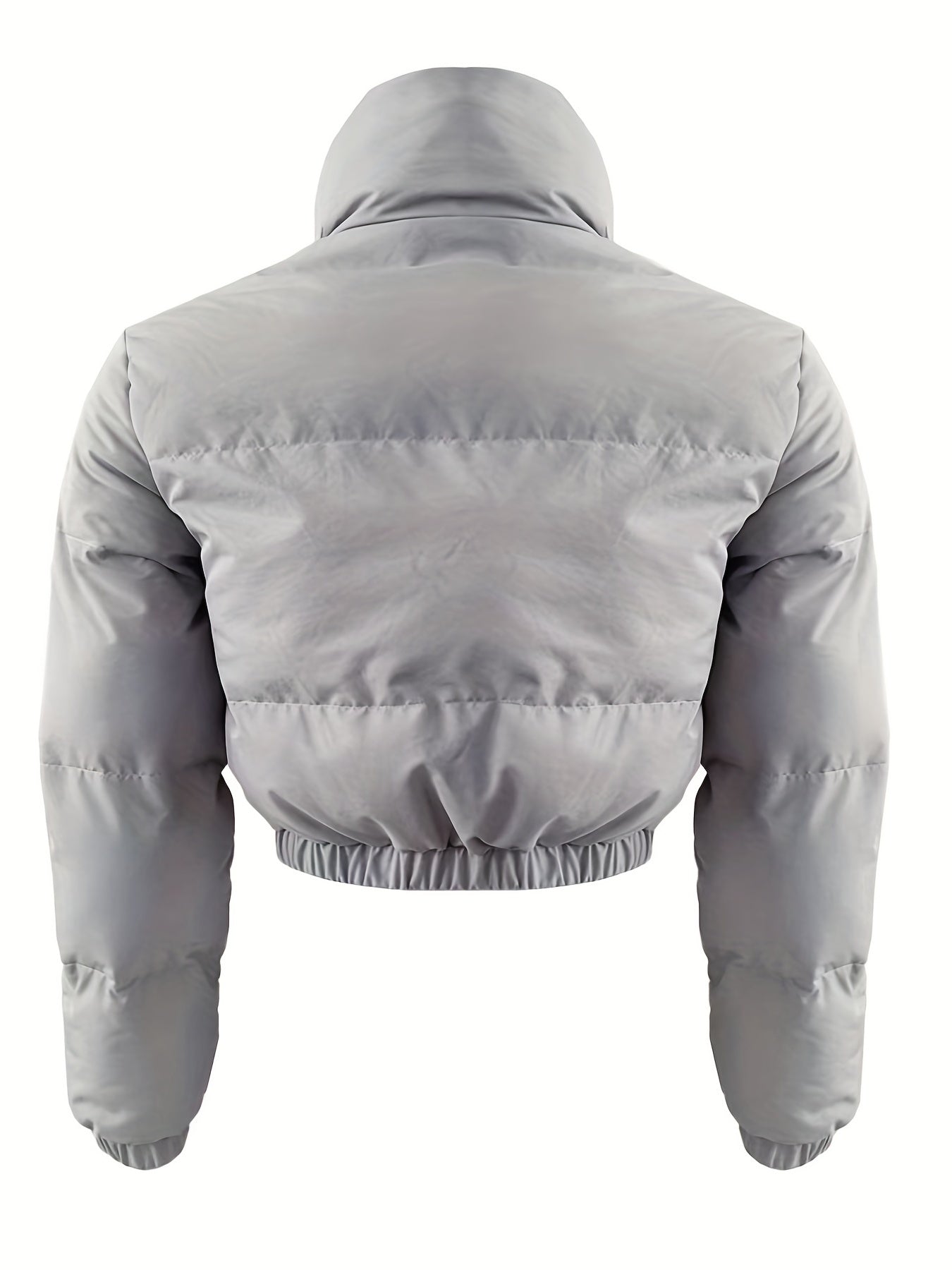 Warm Zip Up Parka Winter Outerwear