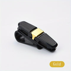 Carbon Fiber Car Glasses Clip Storage Clip