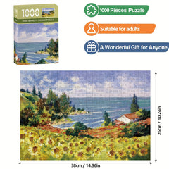 Kanagawa Surfing 1000pc Jigsaw Puzzle for Adults & Family Relaxation
