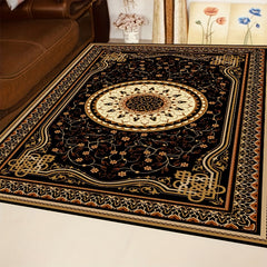 Boho Anti Fatigue Kitchen Rugs Vintage Absorbent Non Slip Soft Faux Sheepskin