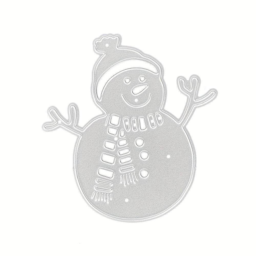 Christmas Snowman Metal Cutting Die For DIY Embossing
