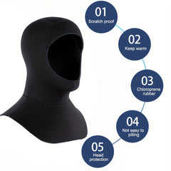 3MM Neoprene Wetsuit Dive Hood for Water Sports