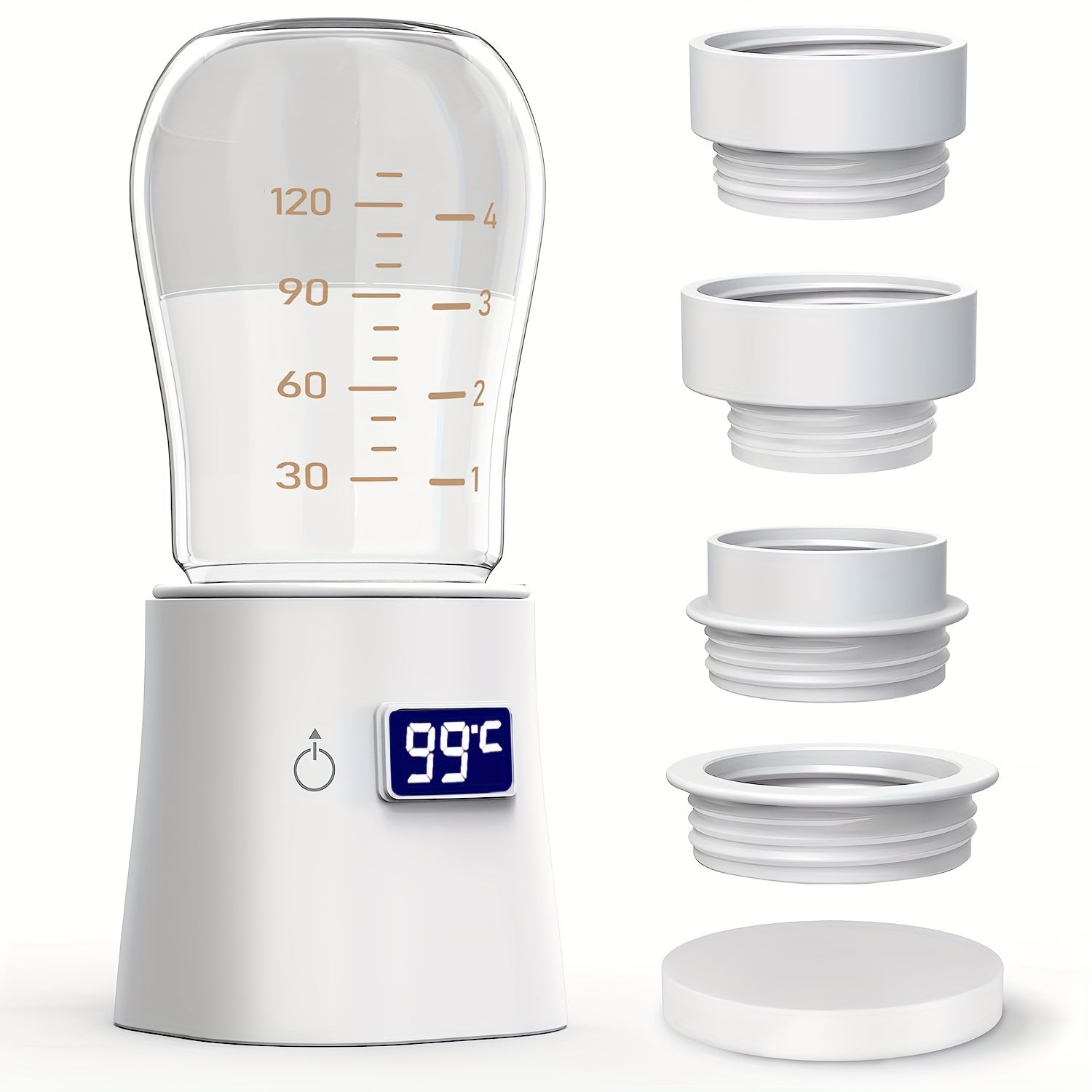 Portable Milk Warmer Milk Regulator Anti Leakage Milk Outdoor Heating Device