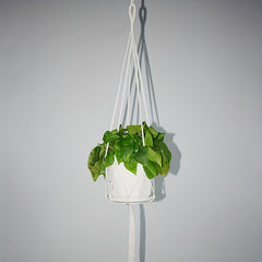 Macrame Plant Hanger with Tassels for Home & Garden Decoration