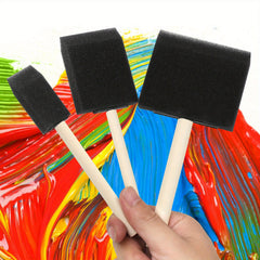 24pcs Foam Brush Set for Painting, Staining, Varnishes, DIY Craft