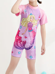 Toddler Girls Unicorn Graphic One Piece Swimsuit