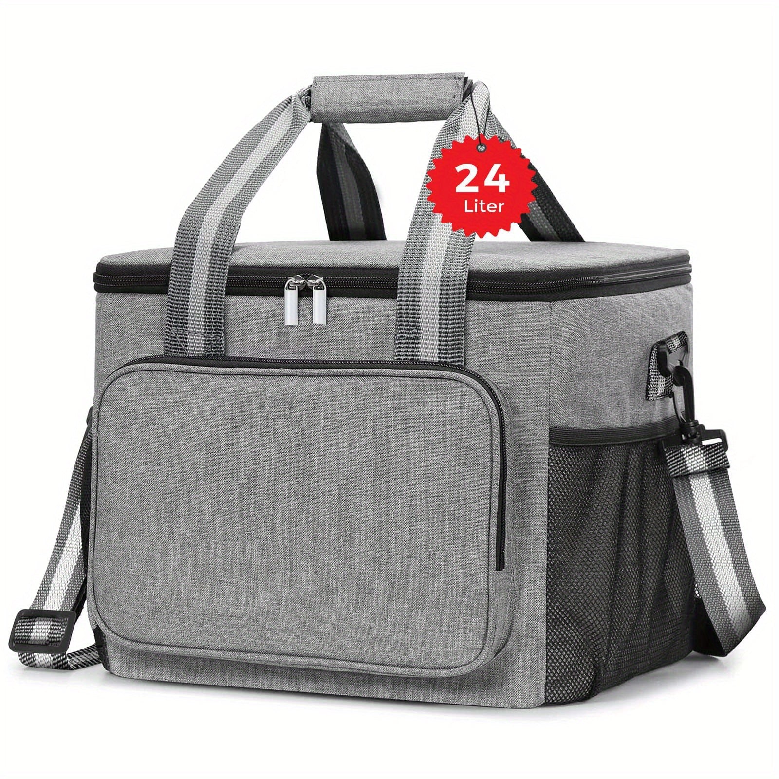 Large Insulated Lunch Bag for Office School Picnic Beach