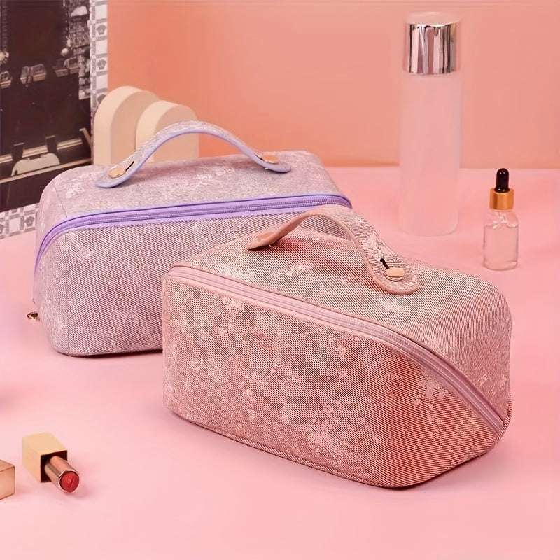 Large Capacity Travel Cosmetic Bag Waterproof Makeup Organizer