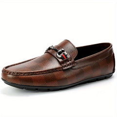 Men's Horsebit Loafers Comfy Non Slip Shoes