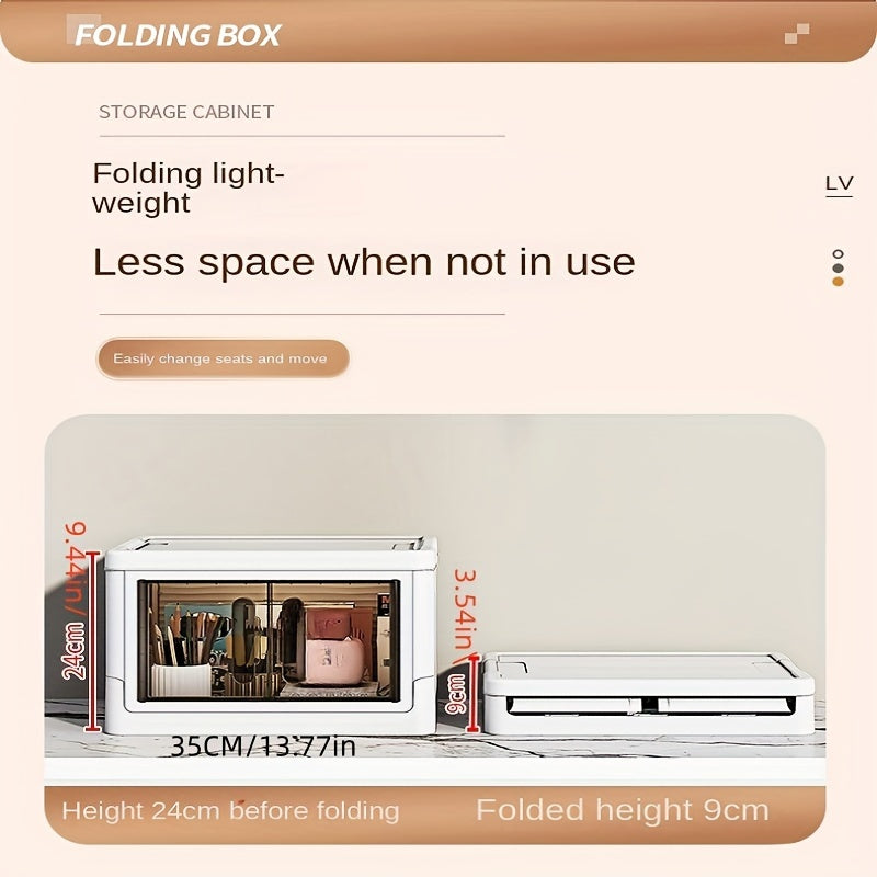 Clothes Storage Box Stacked Bedroom Organizer
