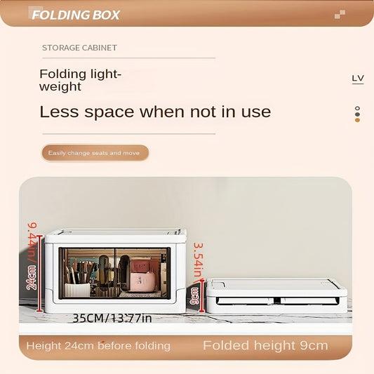 Clothes Storage Box Stacked Bedroom Organizer